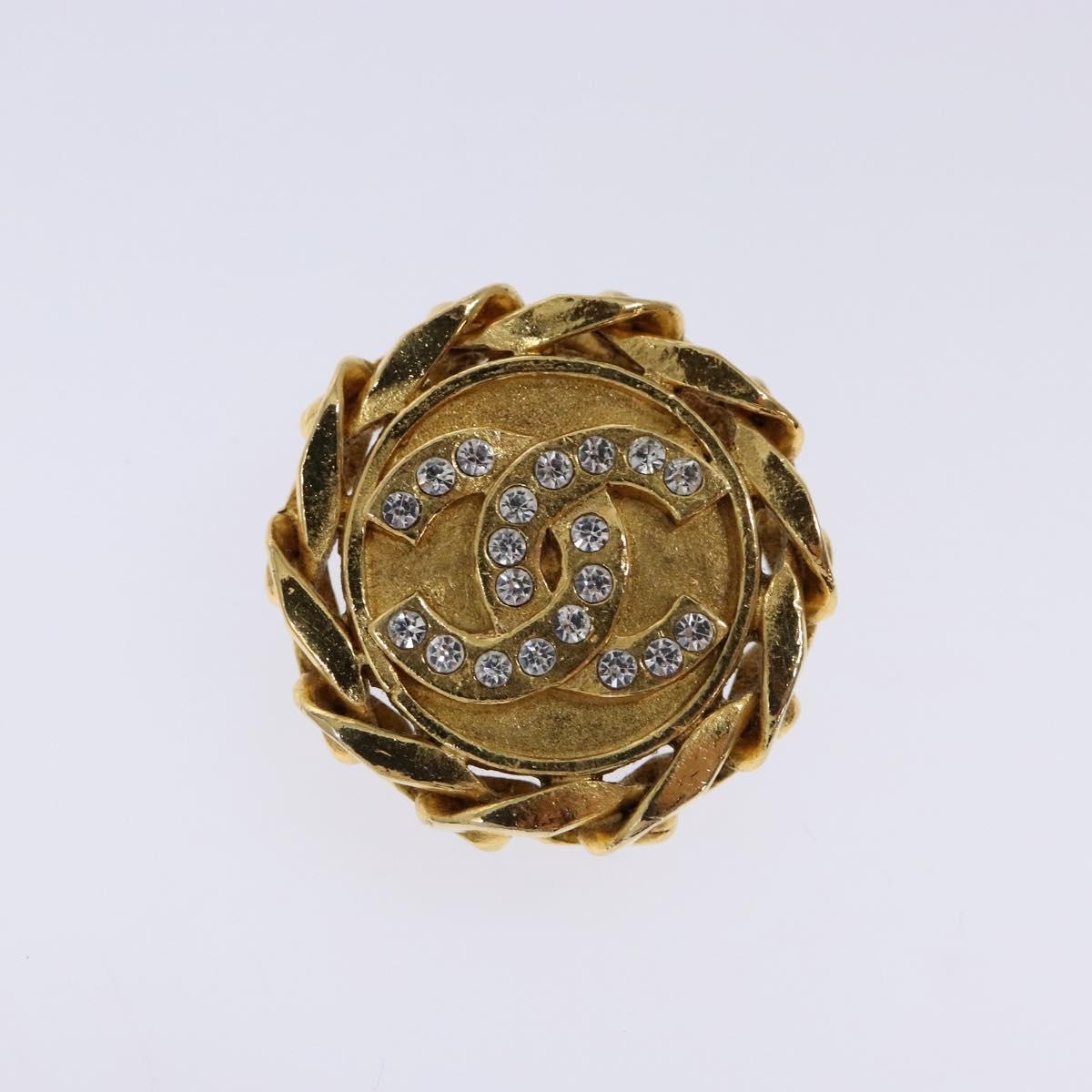 CHANEL COCO Mark Earring metal Gold CC 134251V