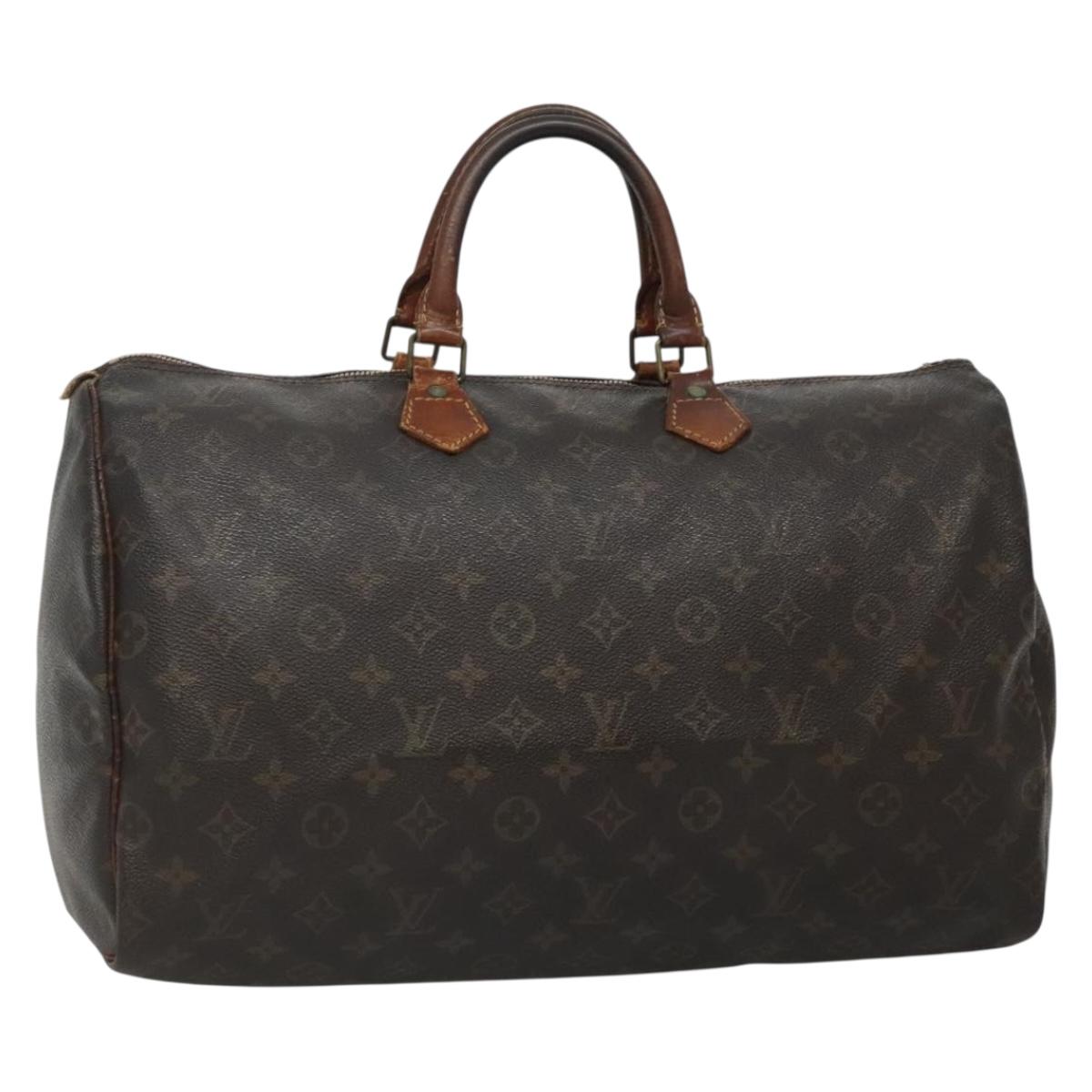 LOUIS VUITTON Monogram Speedy 40 Hand Bag M41522 LV 134556