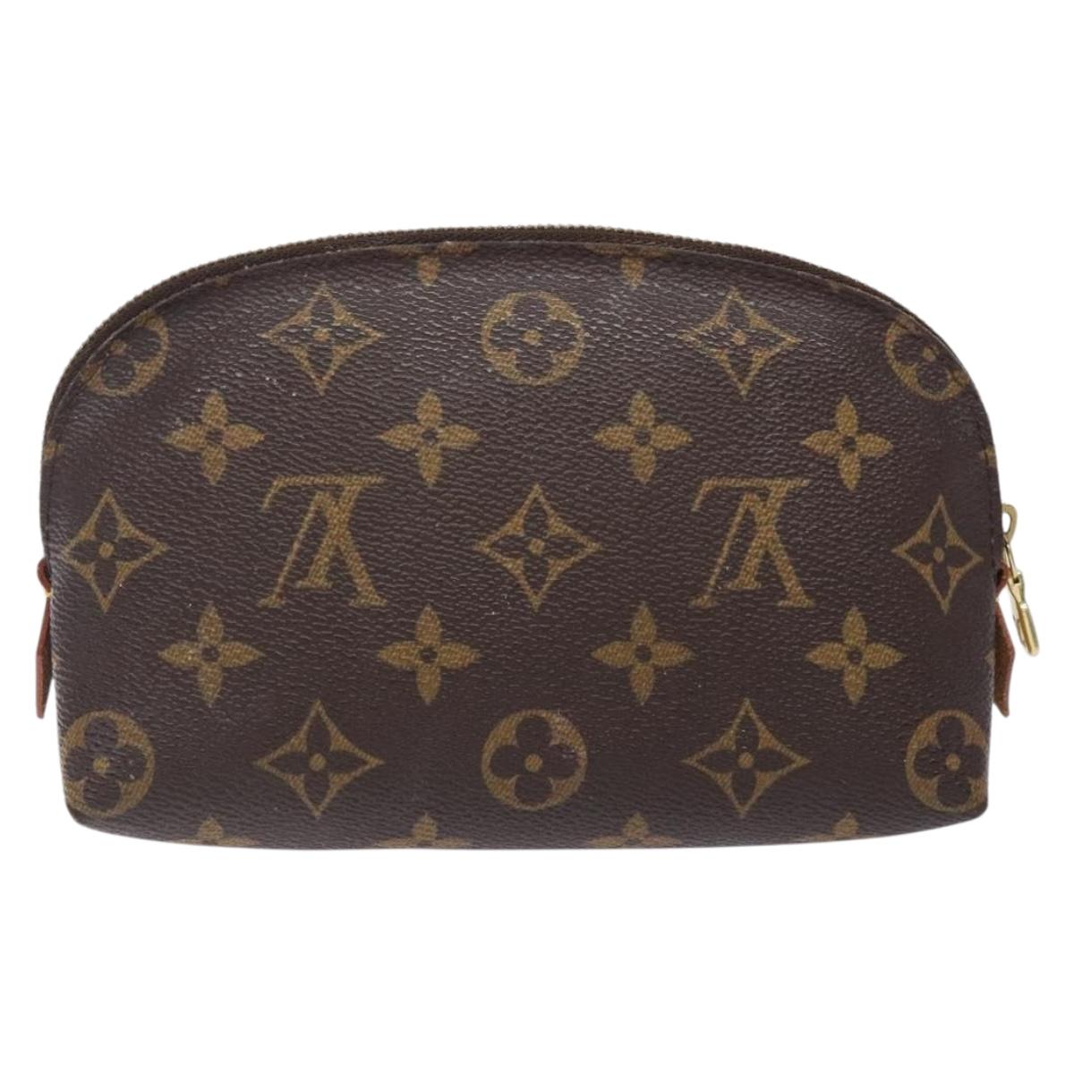 LOUIS VUITTON Monogram Pochette Cosmetic PM Pouch M43998 LV 134599