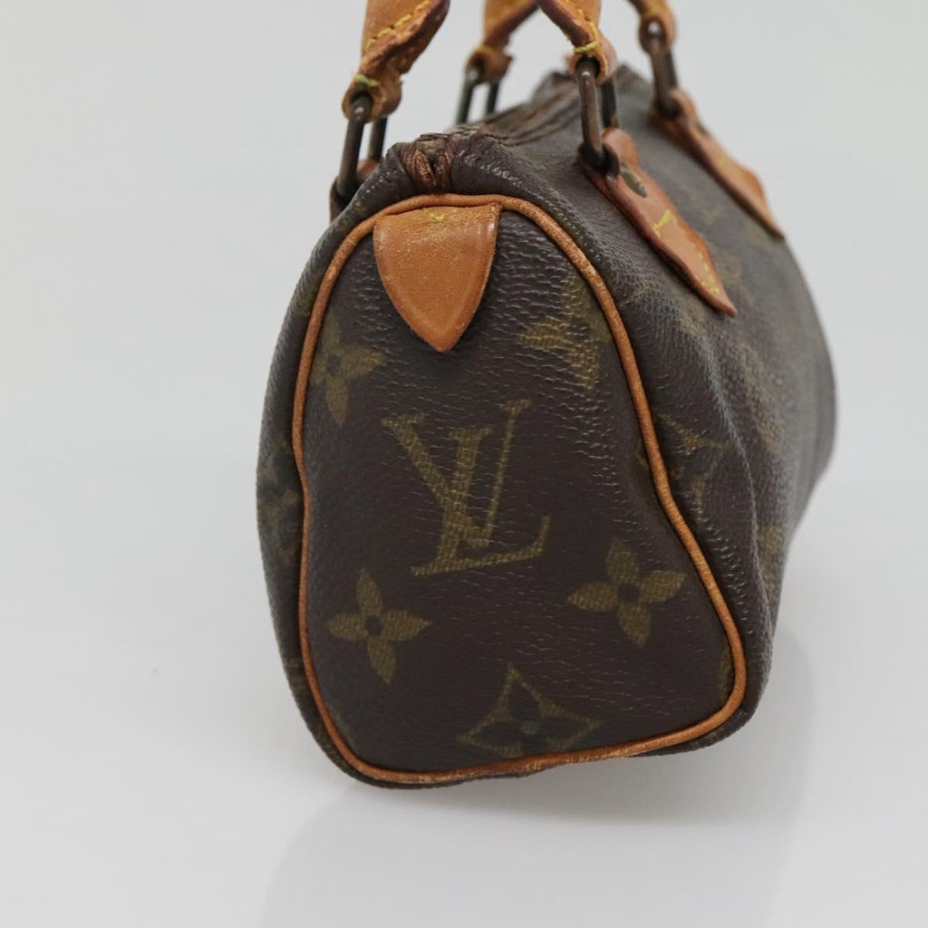 LOUIS VUITTON Monogram Mini Speedy Hand Bag M41534 LV 134605