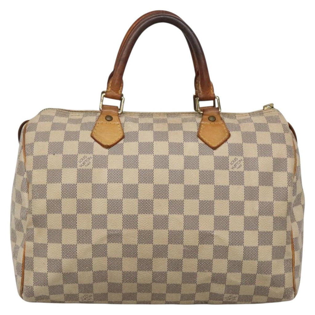 LOUIS VUITTON Damier Azur Speedy 30 Hand Bag N41533 LV 134636