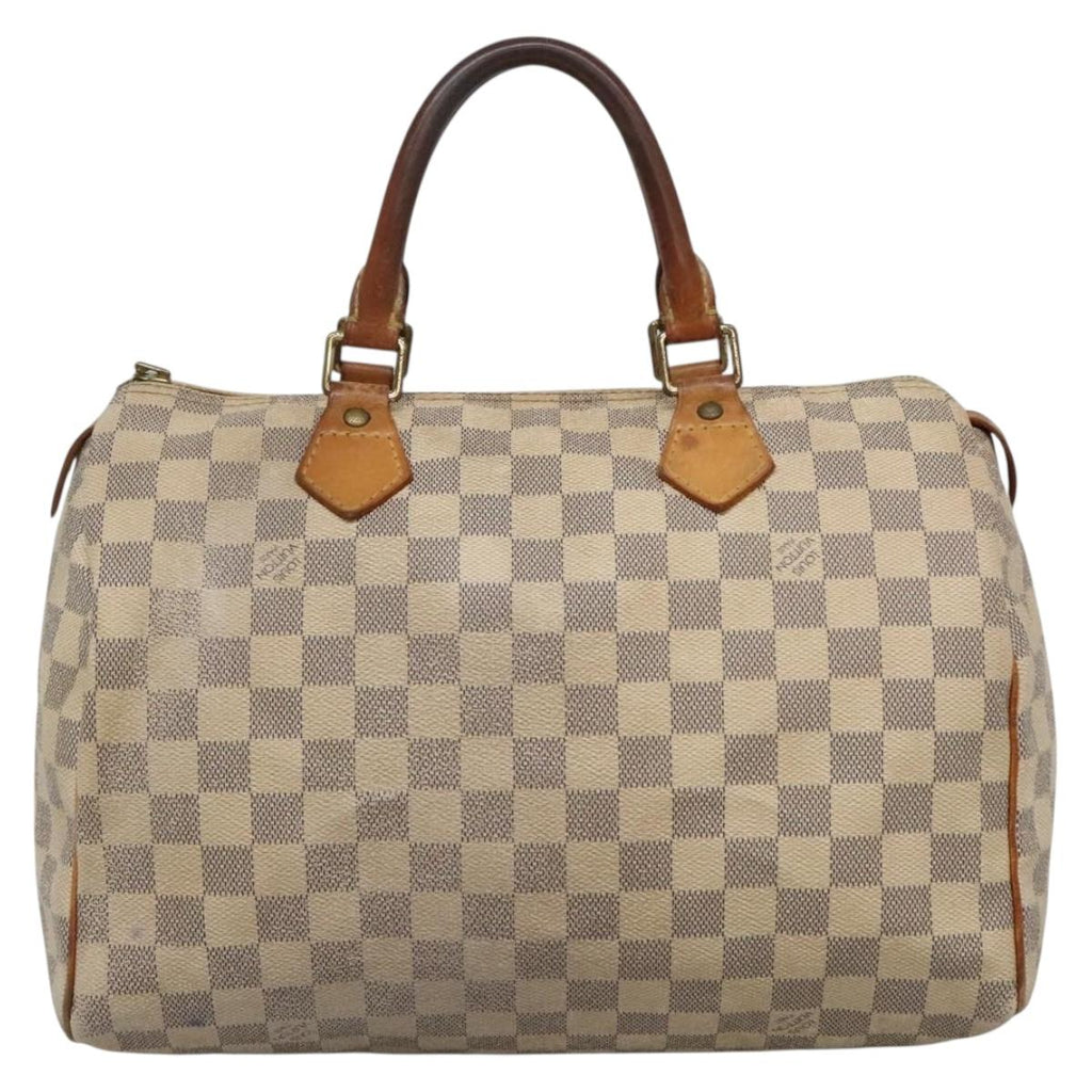 LOUIS VUITTON Damier Azur Speedy 30 Hand Bag N41533 LV 134636