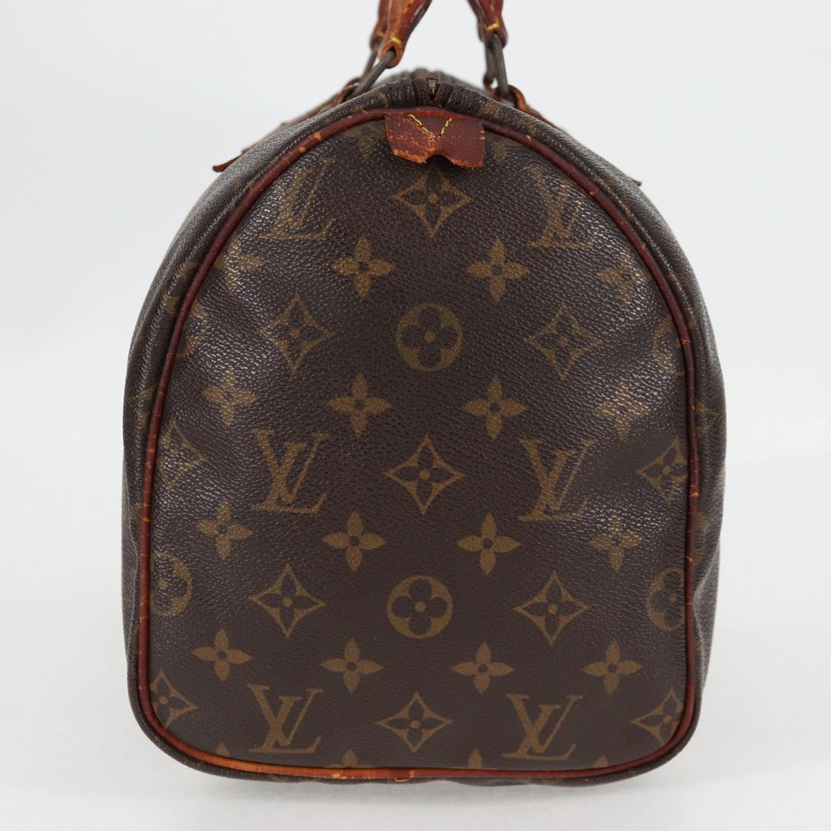 LOUIS VUITTON Monogram Speedy 30 Hand Bag M41526 LV 134744