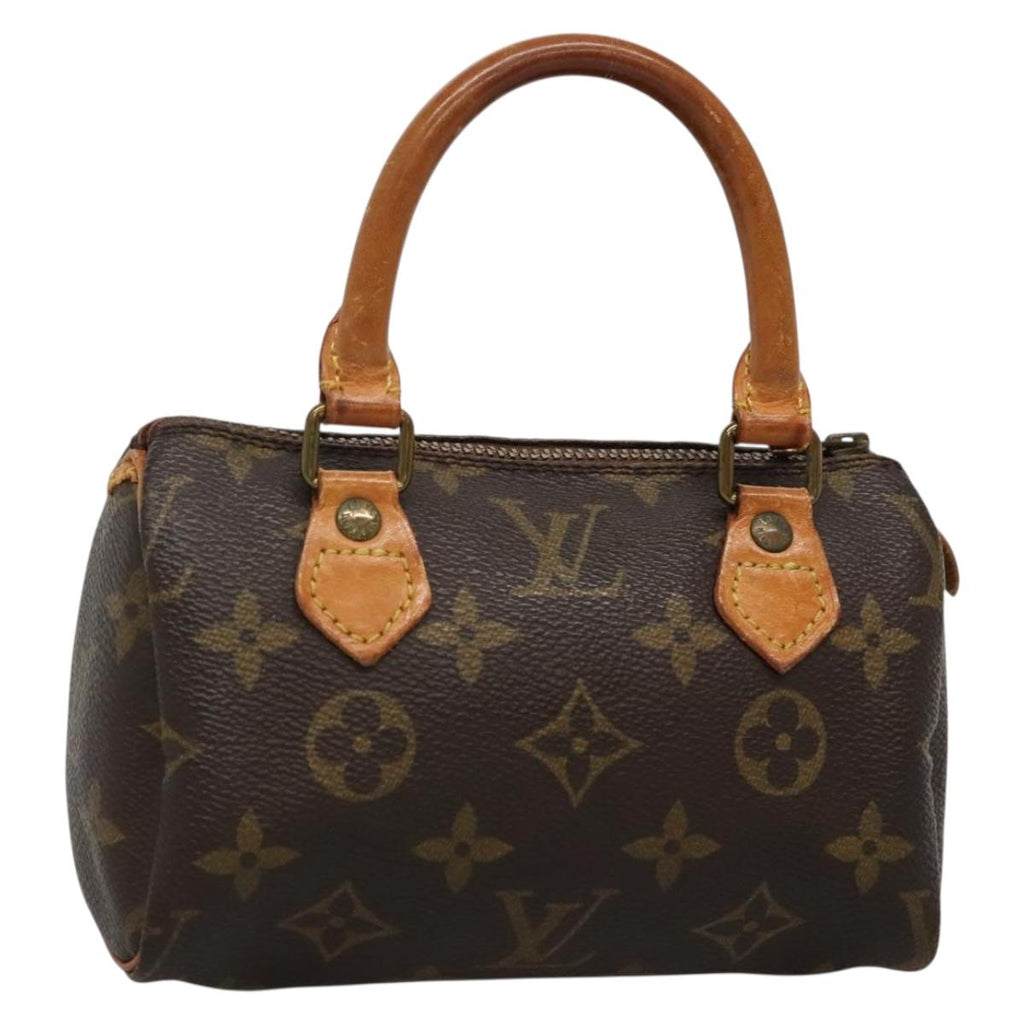 LOUIS VUITTON Monogram Mini Speedy Hand Bag M41534 LV 134754