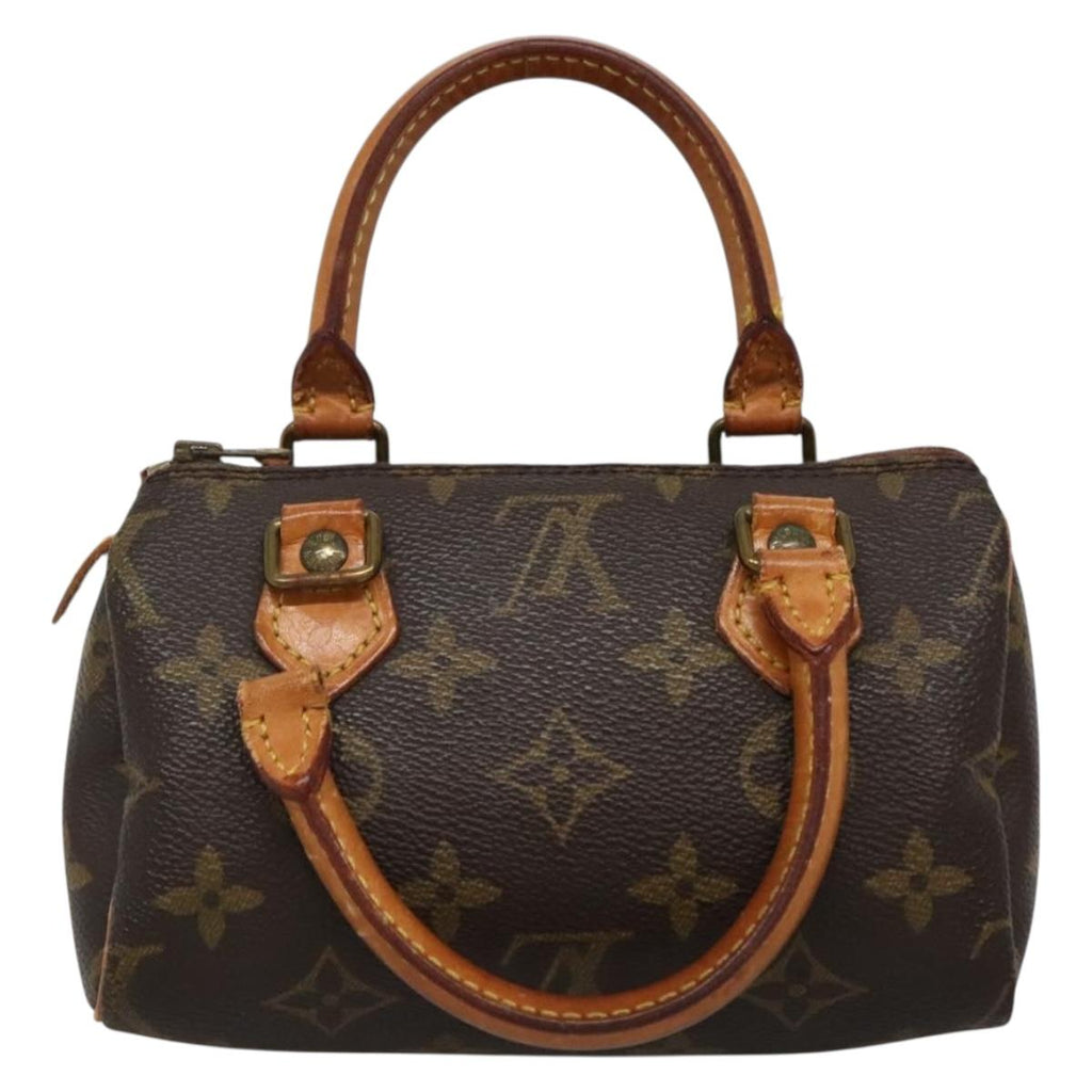 LOUIS VUITTON Monogram Mini Speedy Hand Bag M41534 LV 134754