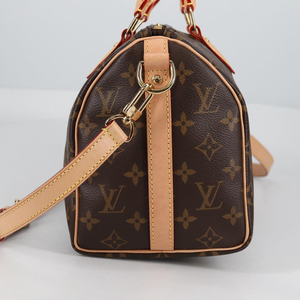 LOUIS VUITTON Monogram Speedy Bandouliere 25 Hand Bag 2way M45948 135029S