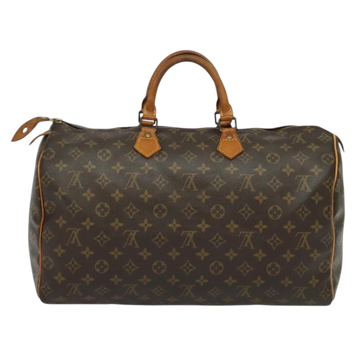 LOUIS VUITTON Monogram Speedy 40 Hand Bag M41522 LV 135097