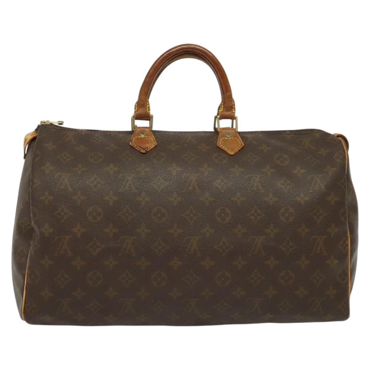 LOUIS VUITTON Monogram Speedy 40 Hand Bag M41522 LV 135143