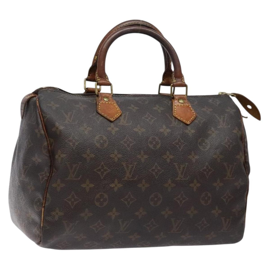LOUIS VUITTON Monogram Speedy 30 Hand Bag M41526 LV 135166