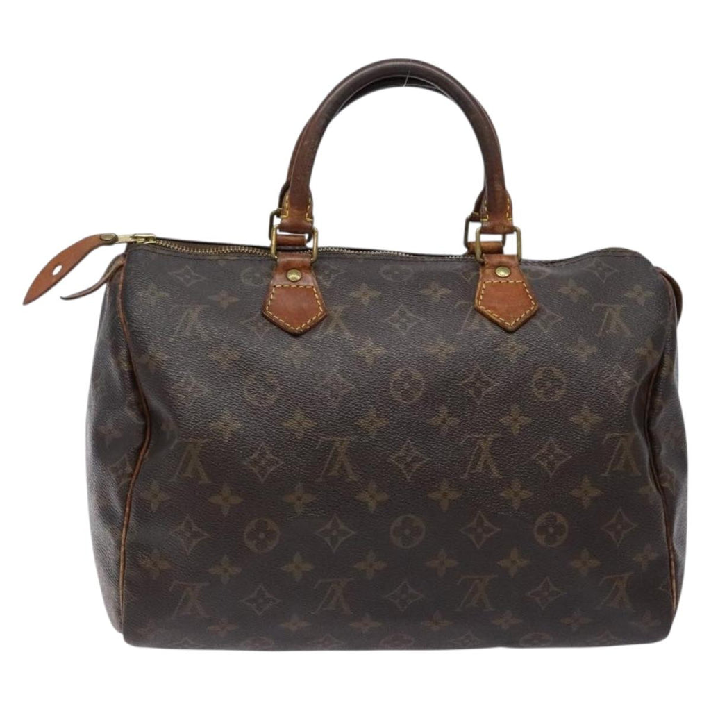 LOUIS VUITTON Monogram Speedy 30 Hand Bag M41526 LV 135166