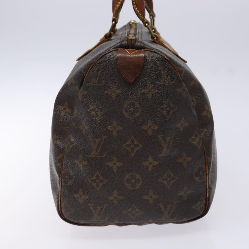 LOUIS VUITTON Monogram Speedy 30 Hand Bag M41526 LV 135166