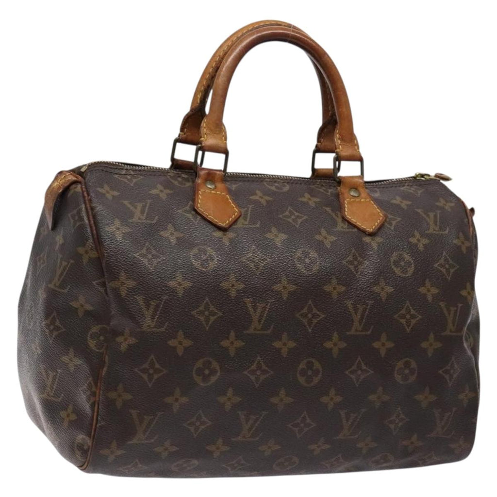 LOUIS VUITTON Monogram Speedy 30 Hand Bag M41526 LV 135171
