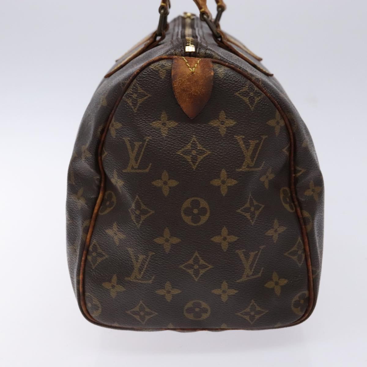 LOUIS VUITTON Monogram Speedy 30 Hand Bag M41526 LV 135171