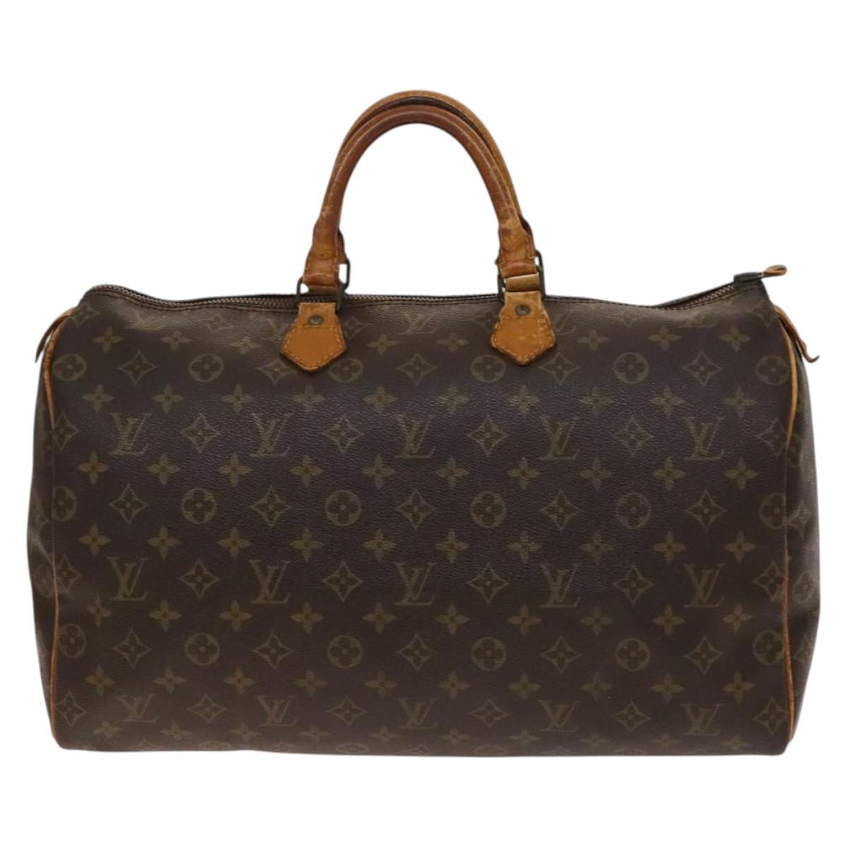 LOUIS VUITTON Monogram Speedy 40 Hand Bag M41522 LV 135173