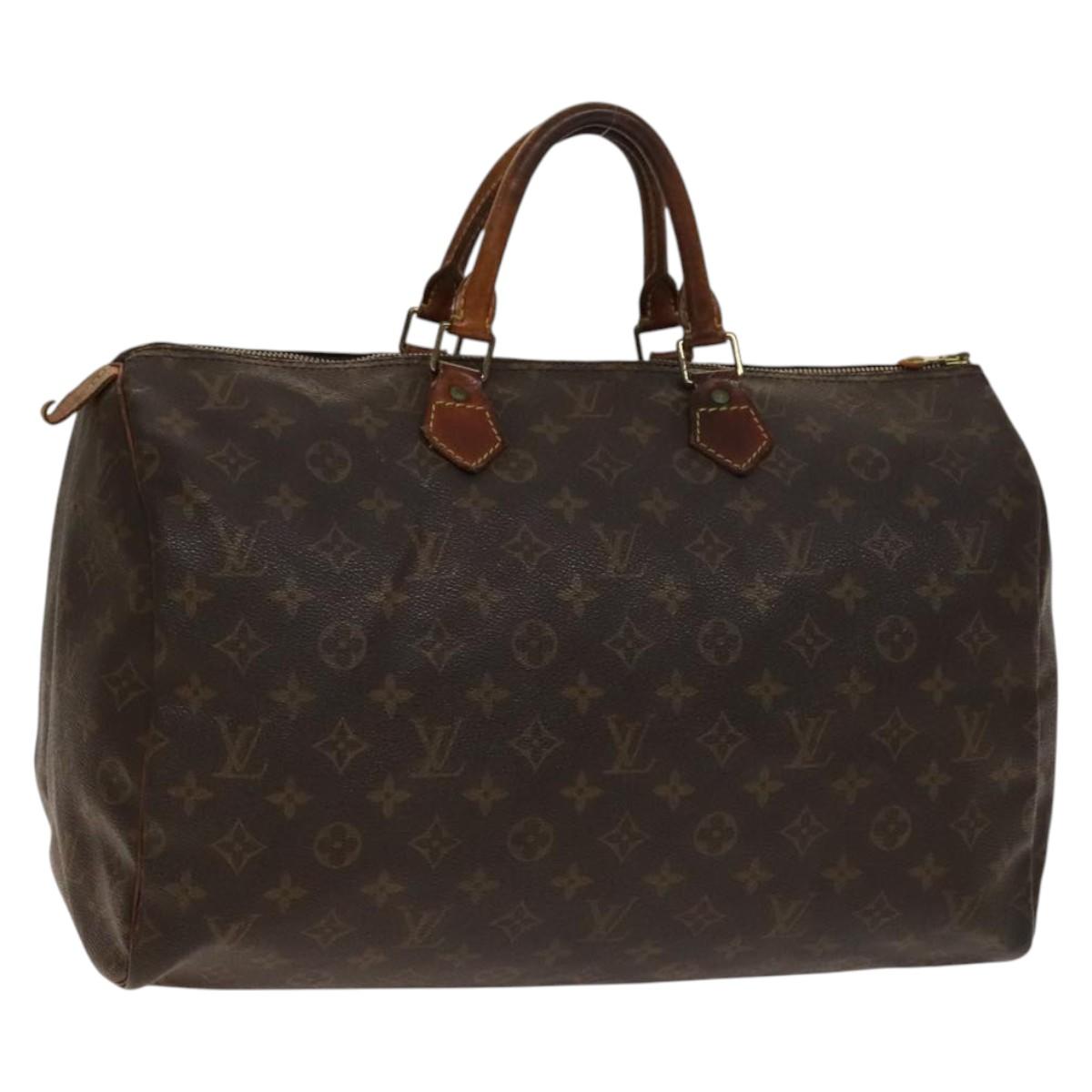LOUIS VUITTON Monogram Speedy 40 Hand Bag M41522 LV 135202