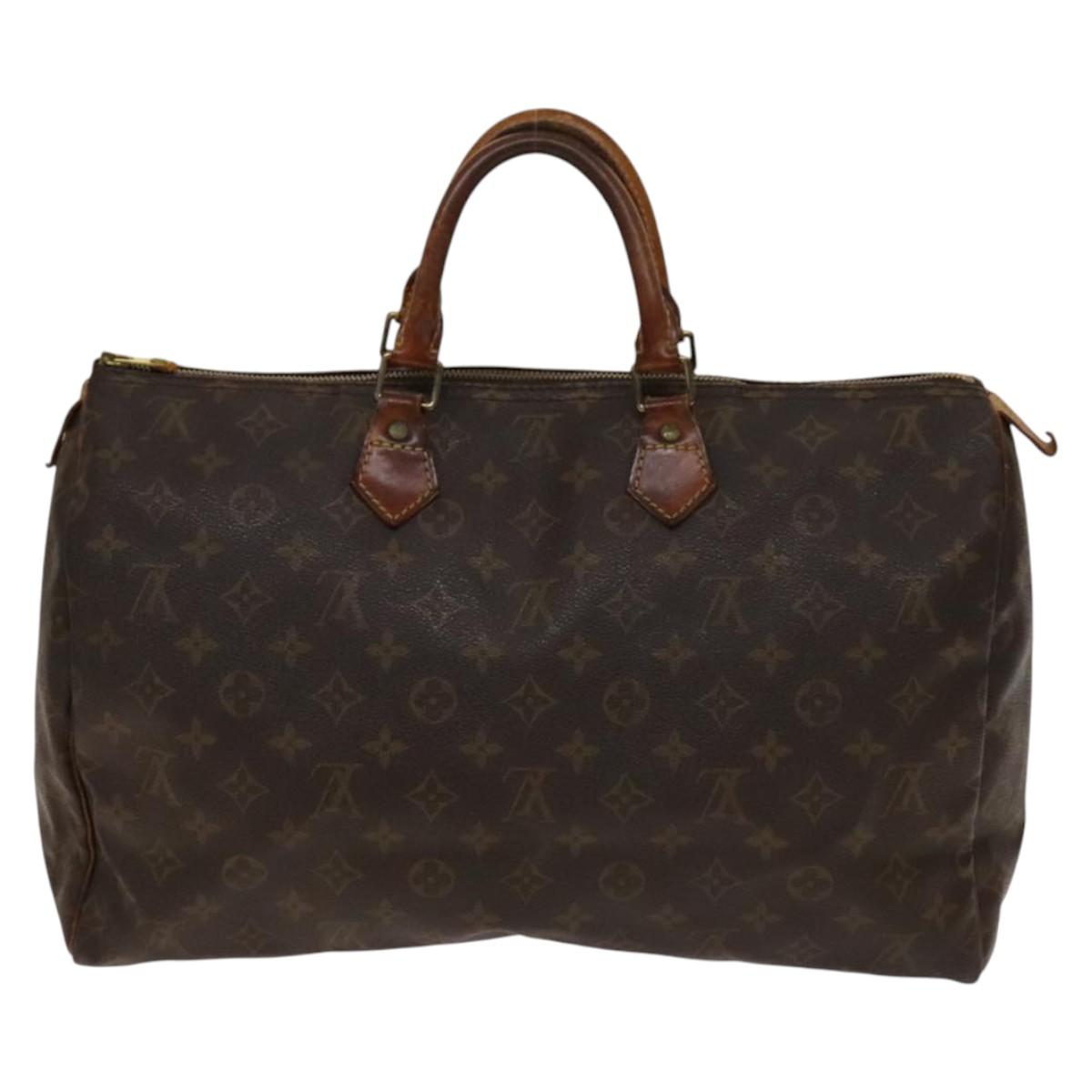LOUIS VUITTON Monogram Speedy 40 Hand Bag M41522 LV 135202
