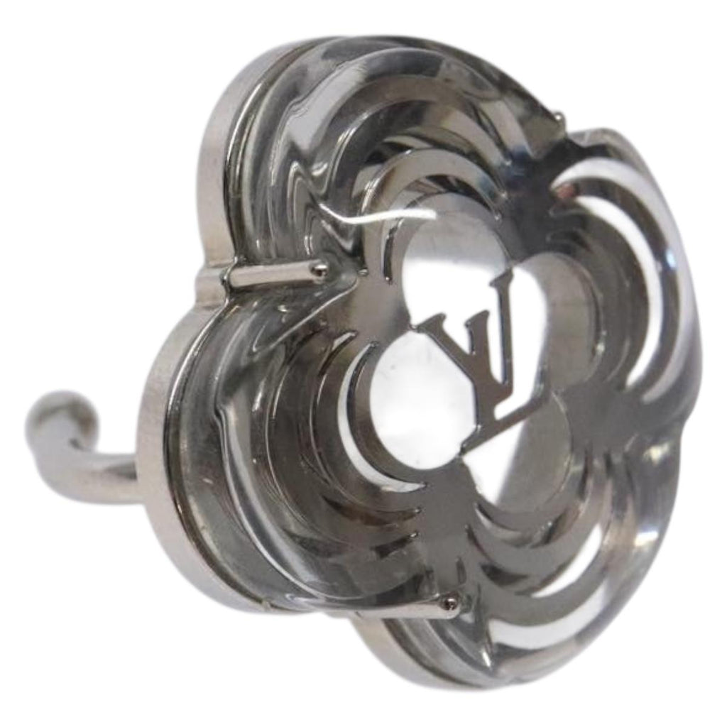 LOUIS VUITTON Berg Alafoli Ring metal Silver M65665 #21(JP Size) LV 135225V