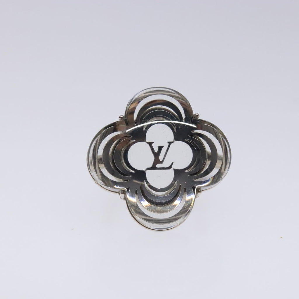 LOUIS VUITTON Berg Alafoli Ring metal Silver M65665 #21(JP Size) LV 135225V
