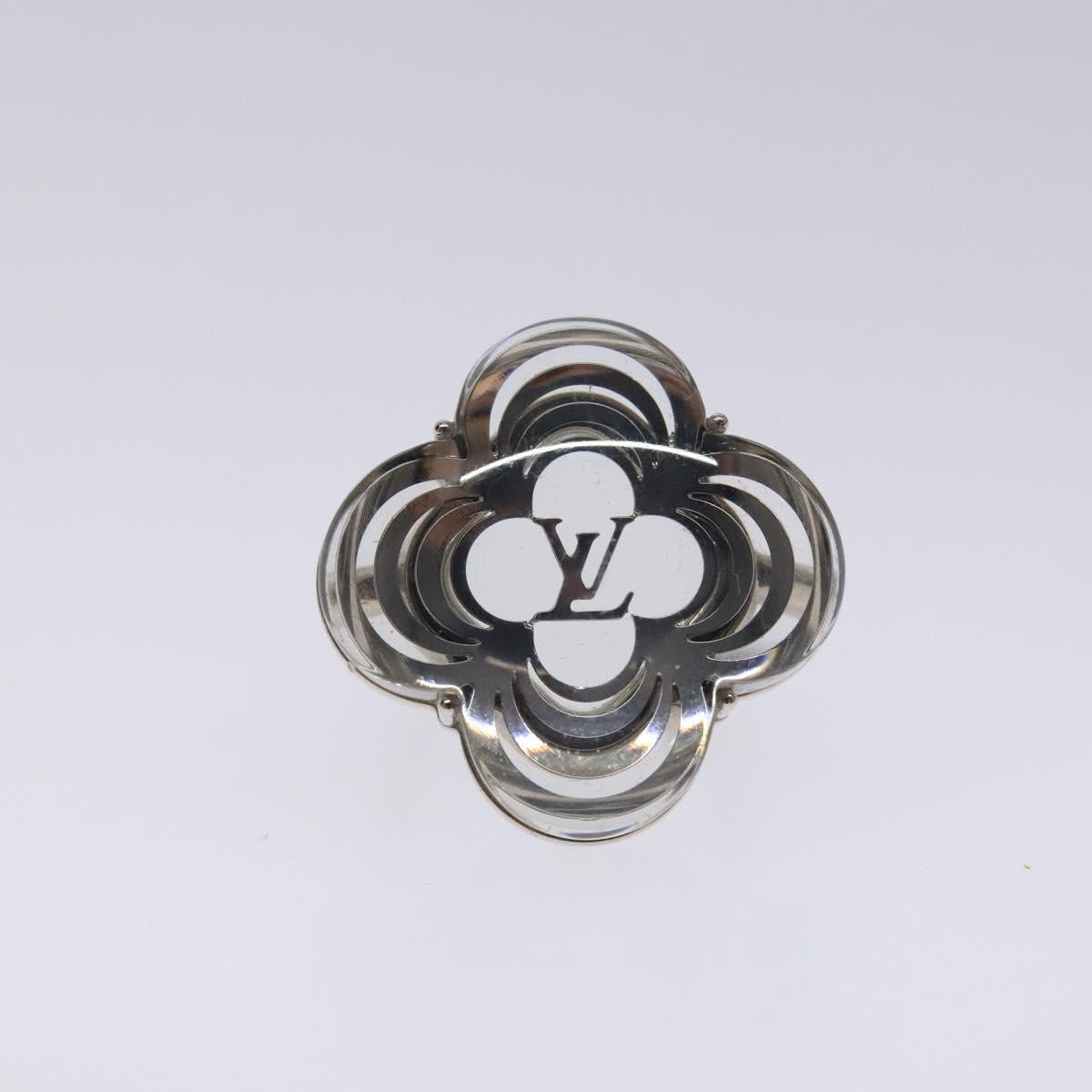 LOUIS VUITTON Berg Alafoli Ring metal Silver M65665 #21(JP Size) LV 135225V