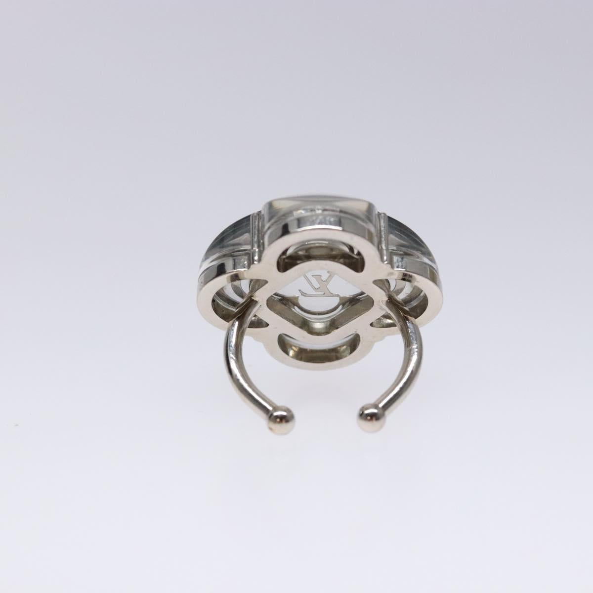 LOUIS VUITTON Berg Alafoli Ring metal Silver M65665 #21(JP Size) LV 135225V