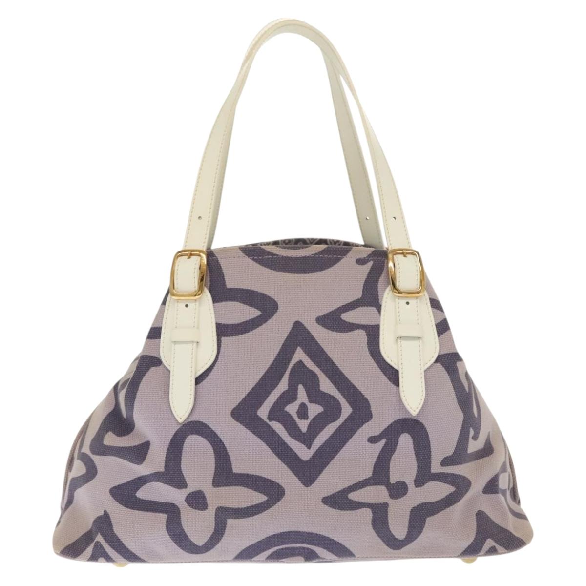 LOUIS VUITTON Cruise line Taicienne PM Bag Canvas Lila M95680 LV 135371