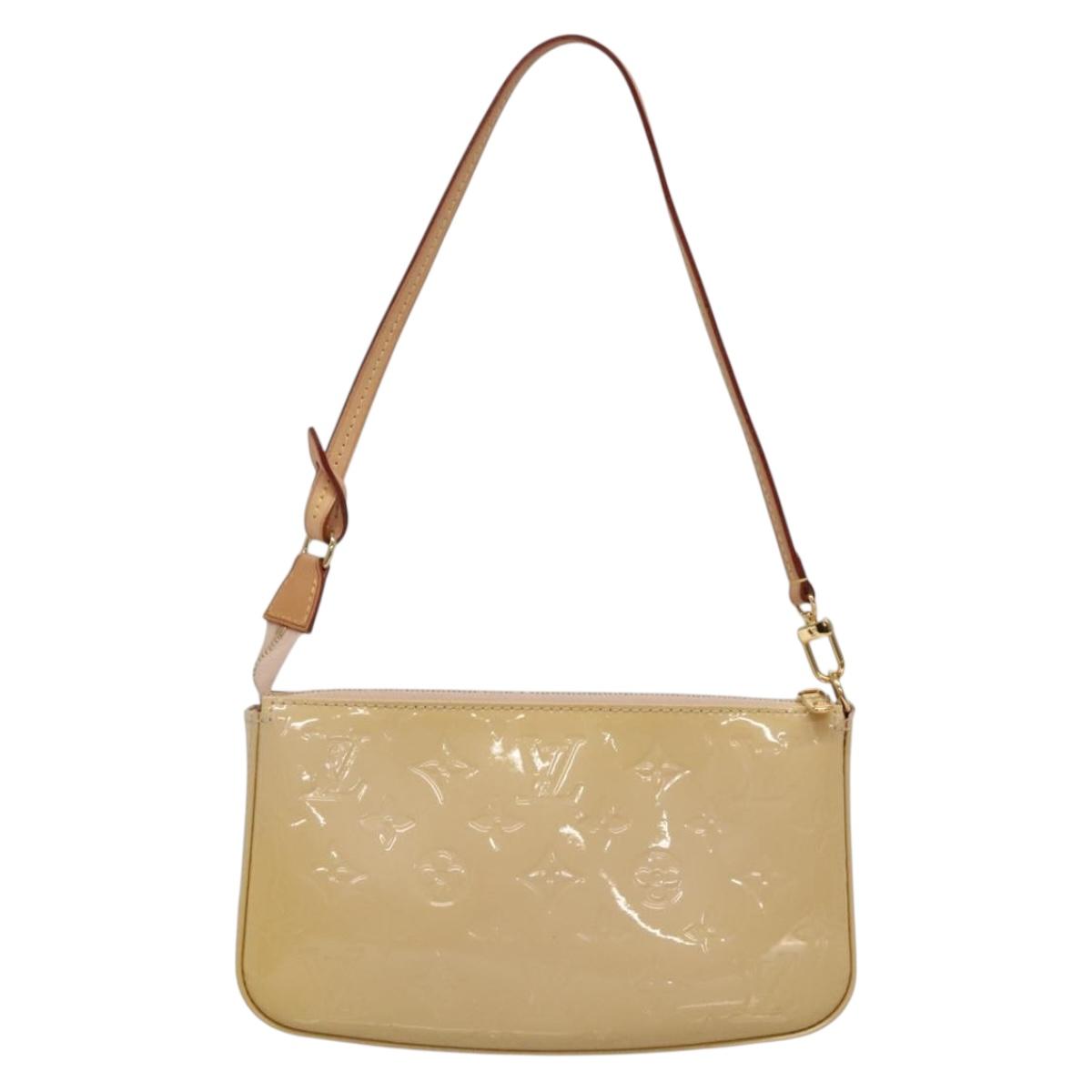 LOUIS VUITTON Vernis Pochette Accessoires Rose Angelique M90072 LV 135464