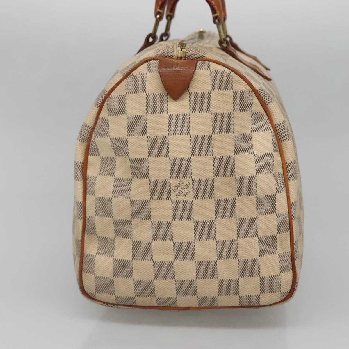 LOUIS VUITTON Damier Azur Speedy 30 Hand Bag N41533 LV 135479