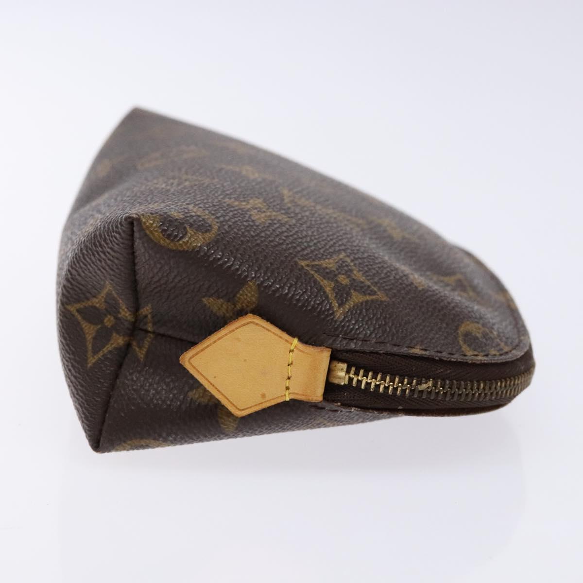 LOUIS VUITTON Monogram Pochette Cosmetic PM Pouch M43998 LV 135533