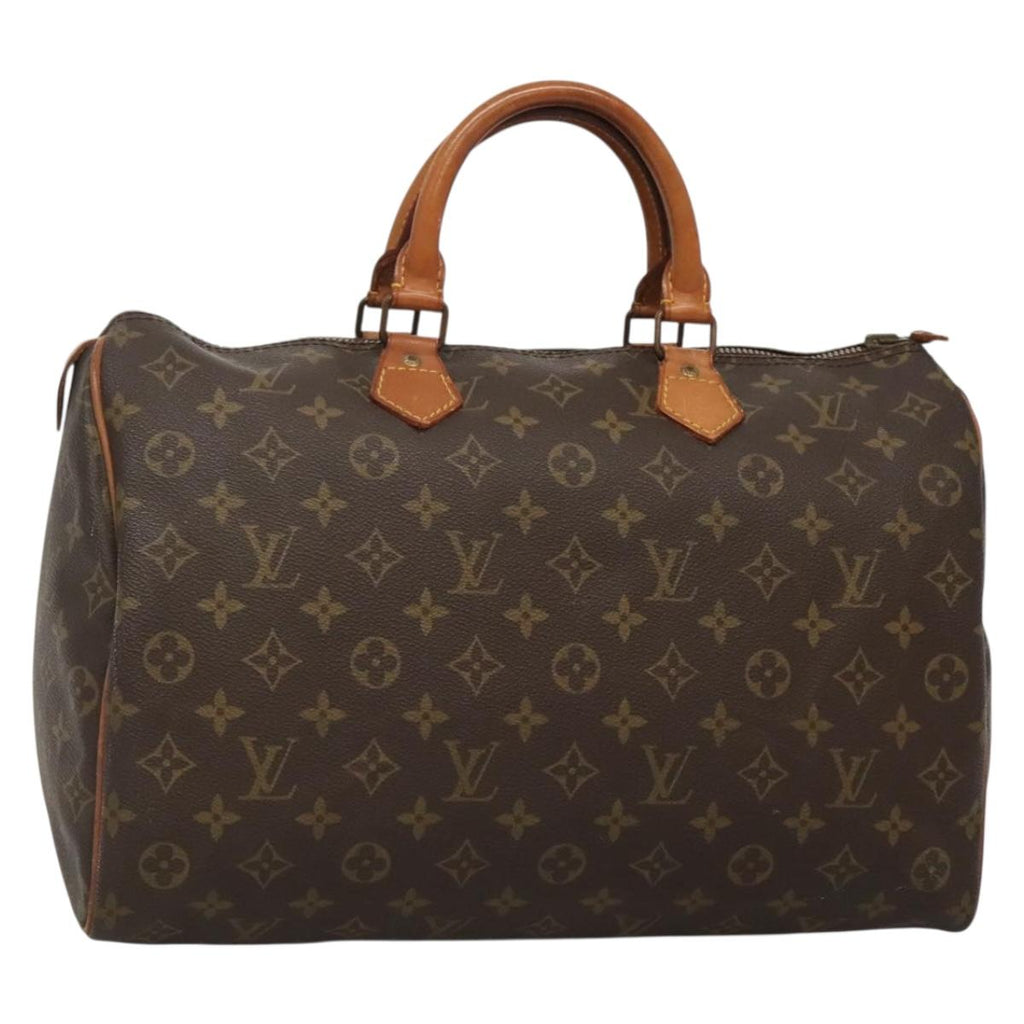 LOUIS VUITTON Monogram Speedy 35 Hand Bag M41524 LV 135636