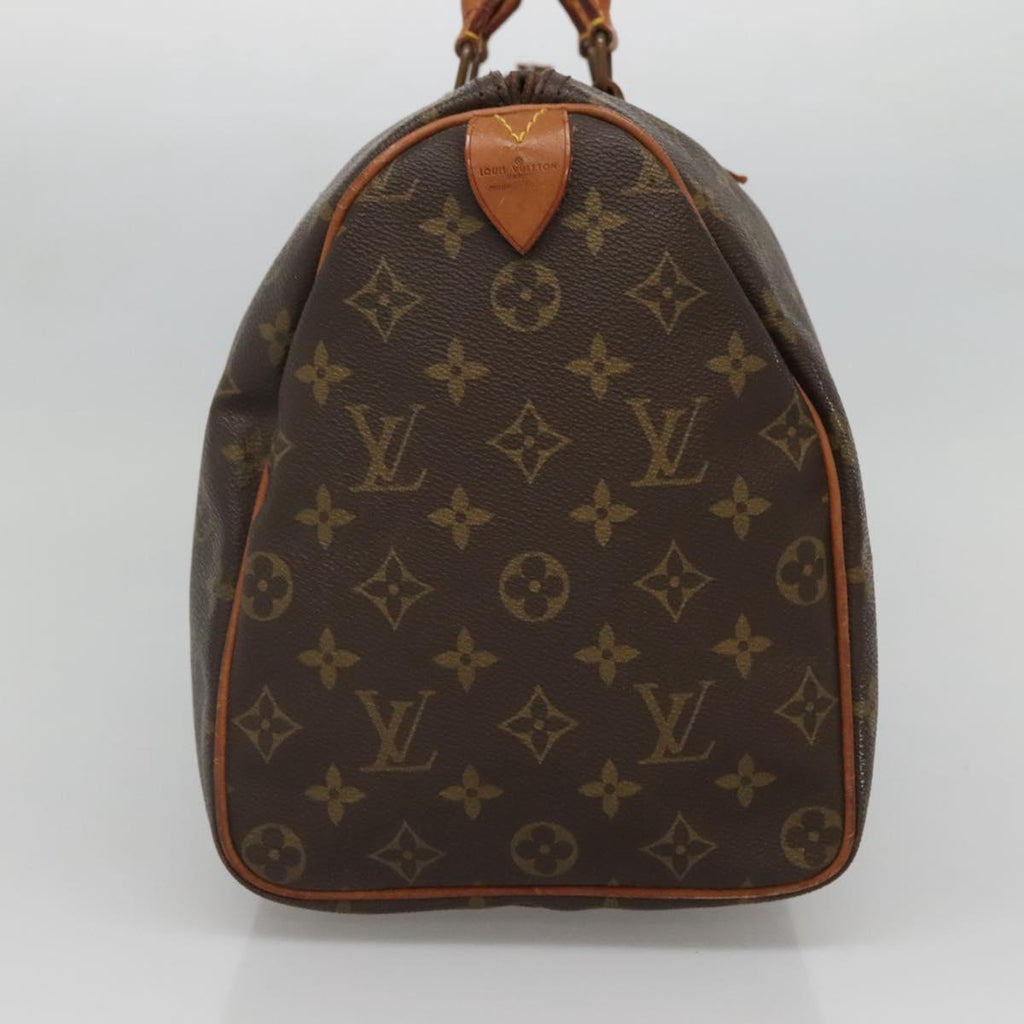 LOUIS VUITTON Monogram Speedy 35 Hand Bag M41524 LV 135636