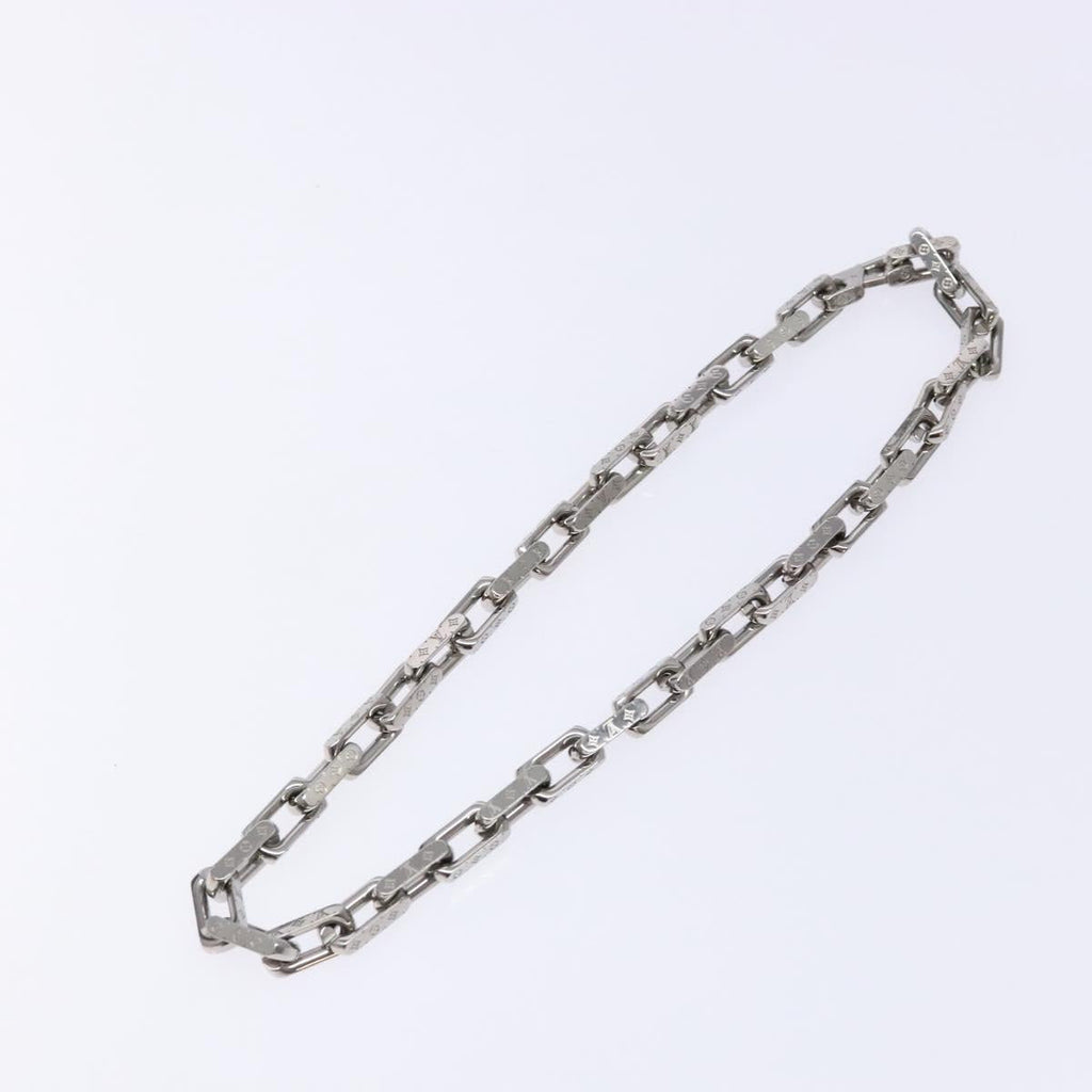 LOUIS VUITTON Chain Necklace metal Silver M00307 LV 135753M