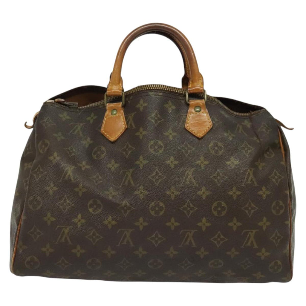 LOUIS VUITTON Monogram Speedy 35 Hand Bag M41524 LV 135839