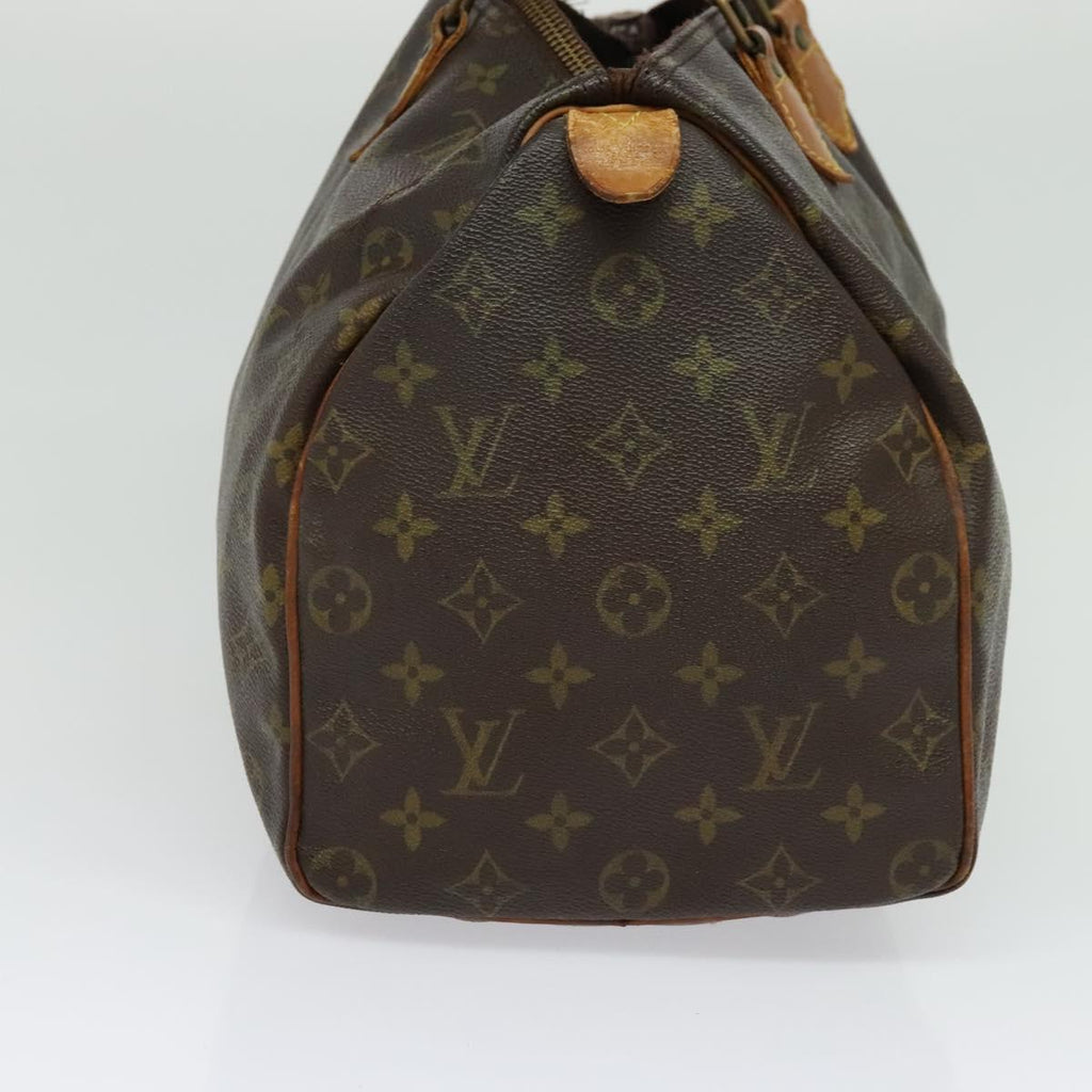 LOUIS VUITTON Monogram Speedy 35 Hand Bag M41524 LV 135839