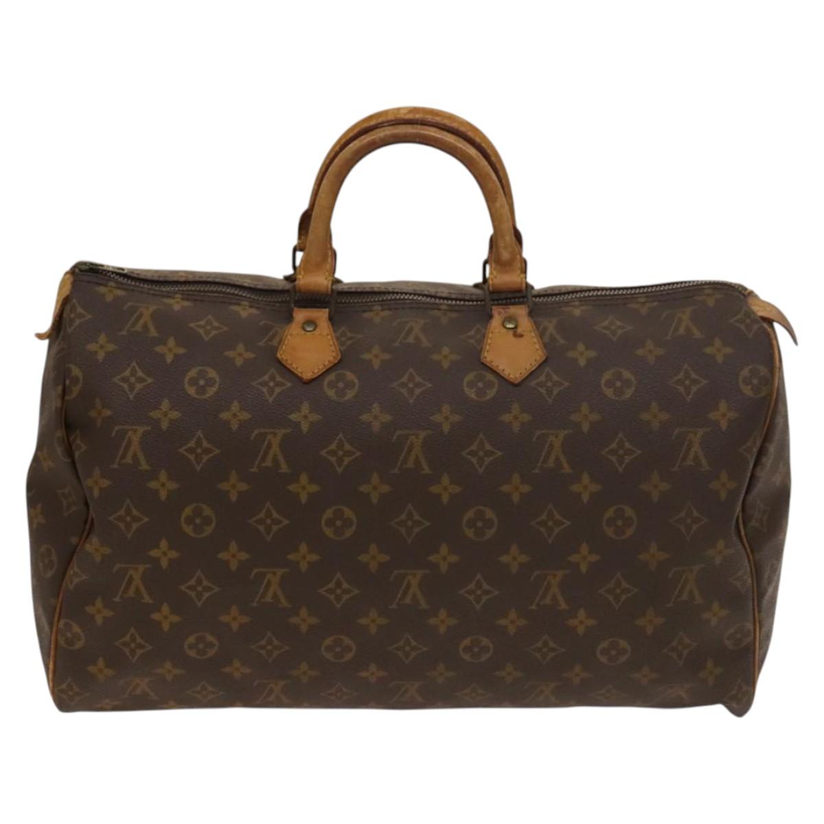 LOUIS VUITTON Monogram Speedy 40 Hand Bag M41522 LV 135841