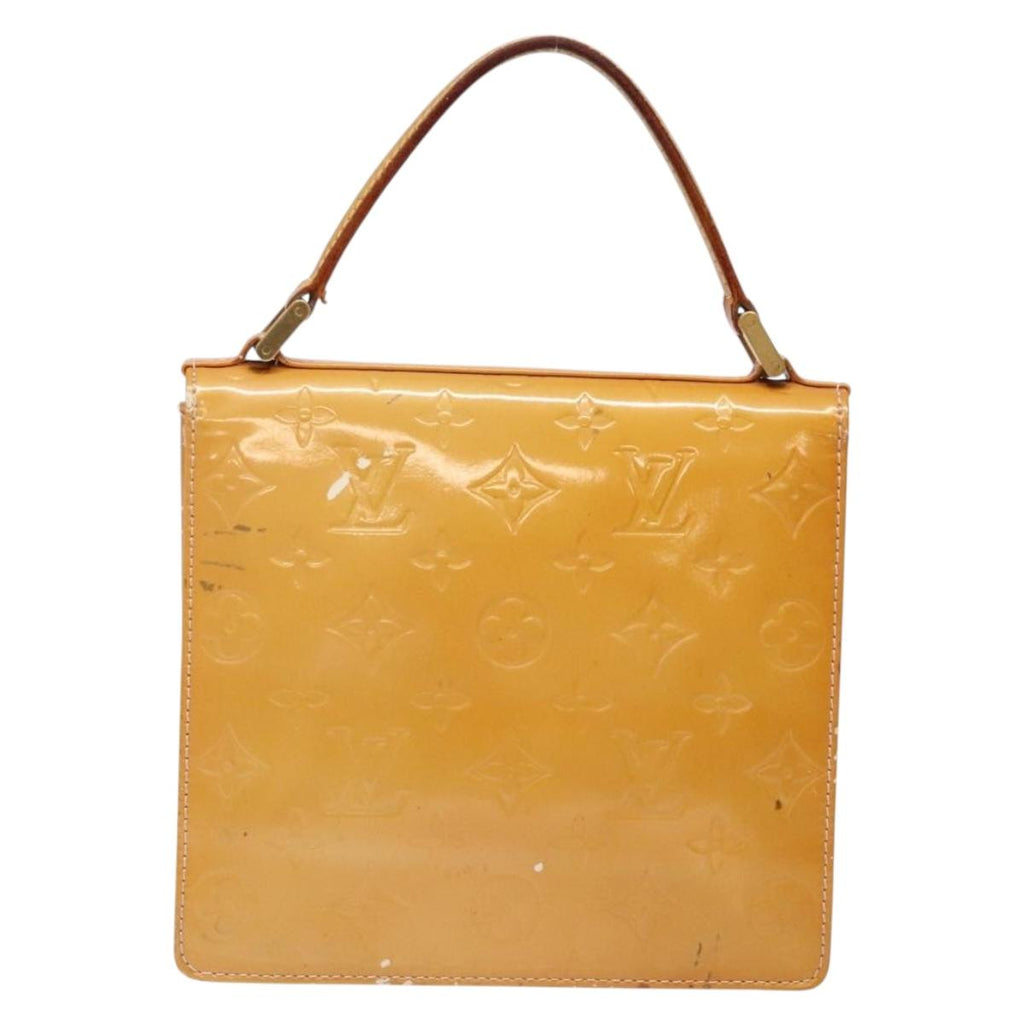 LOUIS VUITTON Vernis Spring Street Hand Bag Marshmallow Pink M91033 135887