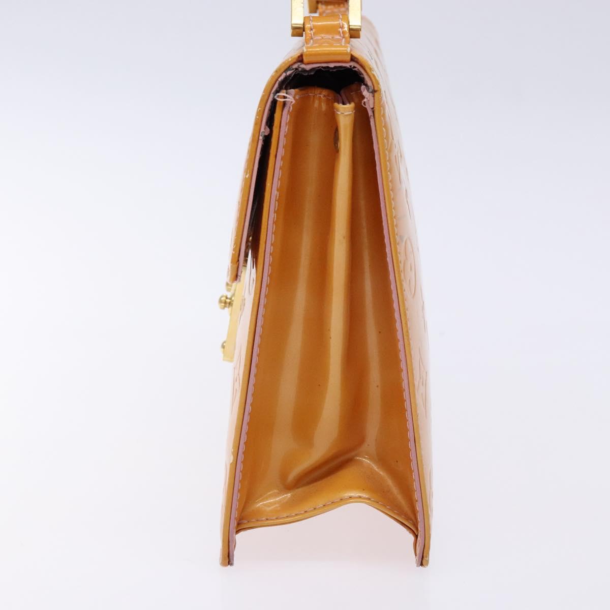 LOUIS VUITTON Vernis Spring Street Hand Bag Marshmallow Pink M91033 135887