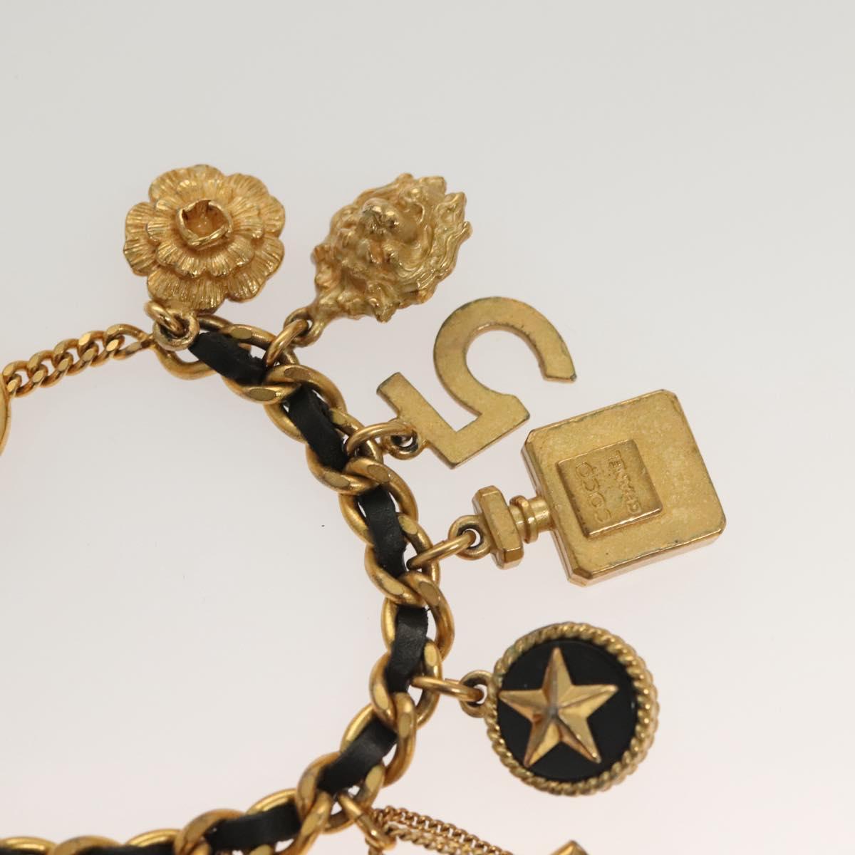 CHANEL Bracelet Metal Gold CC 135948V