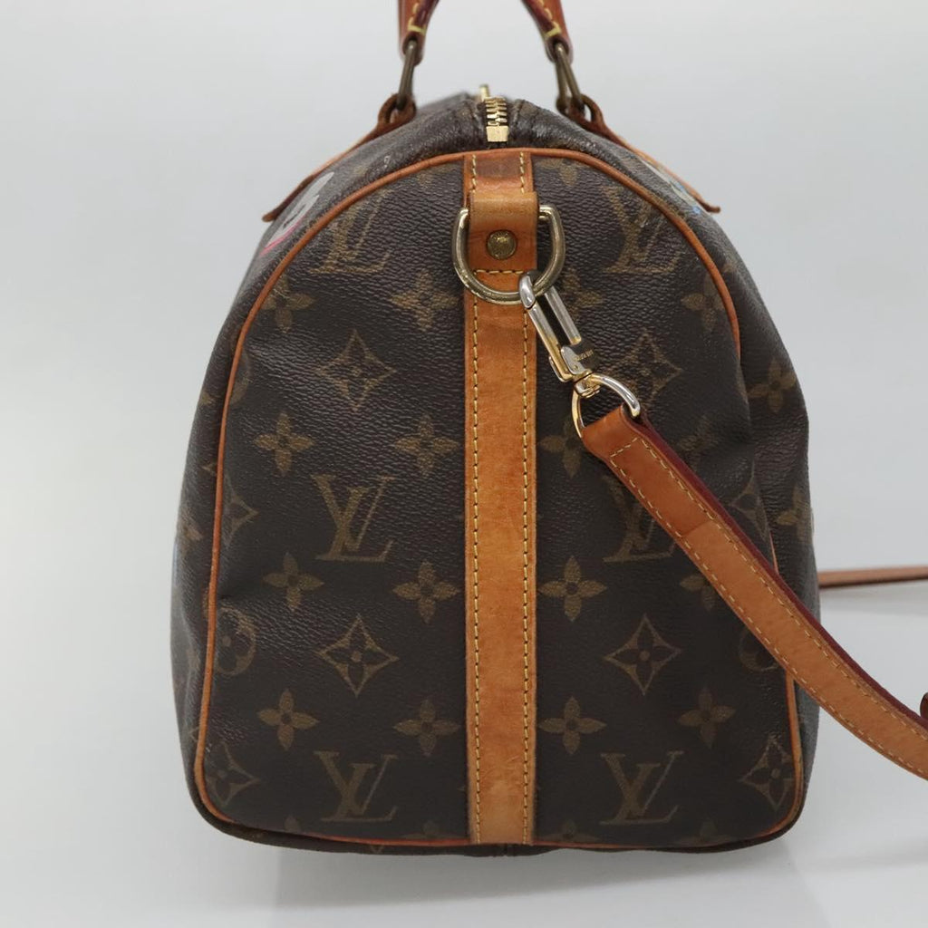 LOUIS VUITTON Love Block Speedy Bandouliere 30 Bag 2way M44365 136029