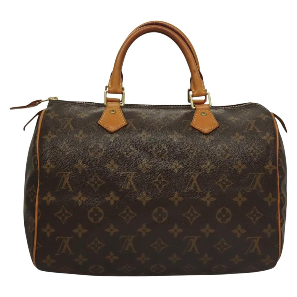 LOUIS VUITTON Monogram V Line Speedy 30 Hand Bag Pink LV 136293
