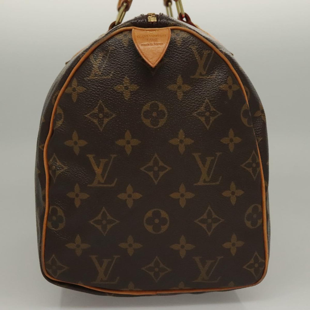 LOUIS VUITTON Monogram V Line Speedy 30 Hand Bag Pink LV 136293