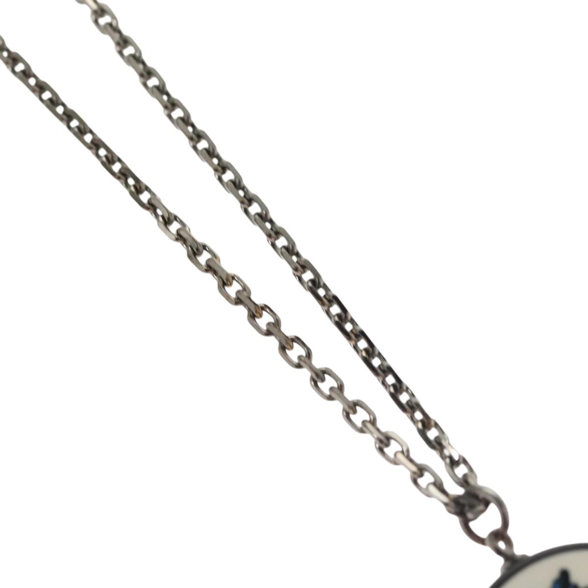 CHANEL Necklace metal Black CC 136337