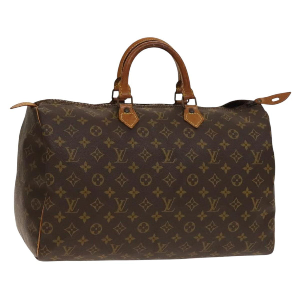 LOUIS VUITTON Monogram Speedy 40 Hand Bag M41522 LV 136515
