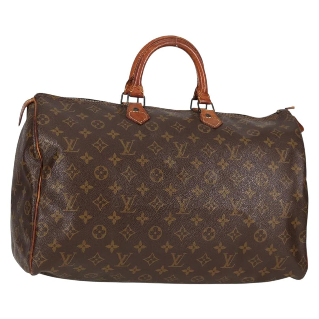 LOUIS VUITTON Monogram Speedy 40 Hand Bag M41522 LV 136516