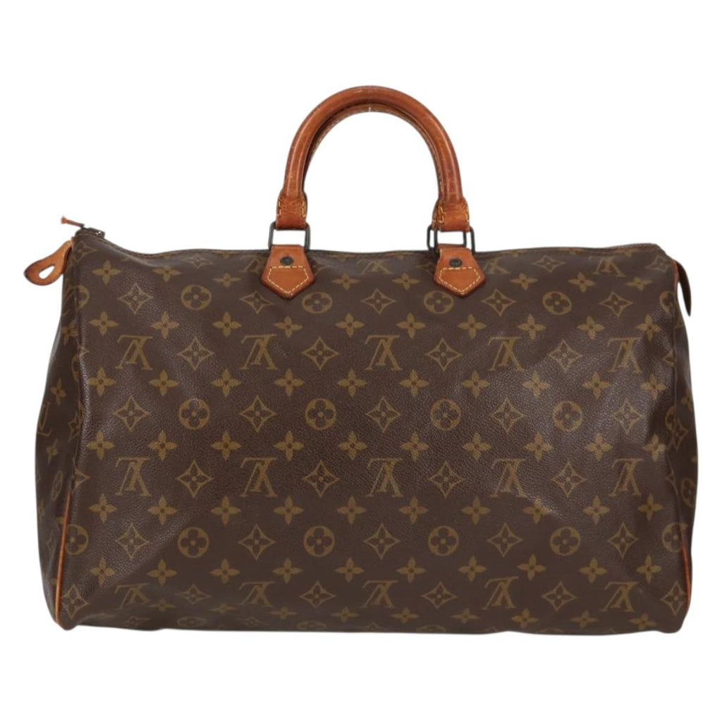 LOUIS VUITTON Monogram Speedy 40 Hand Bag M41522 LV 136516