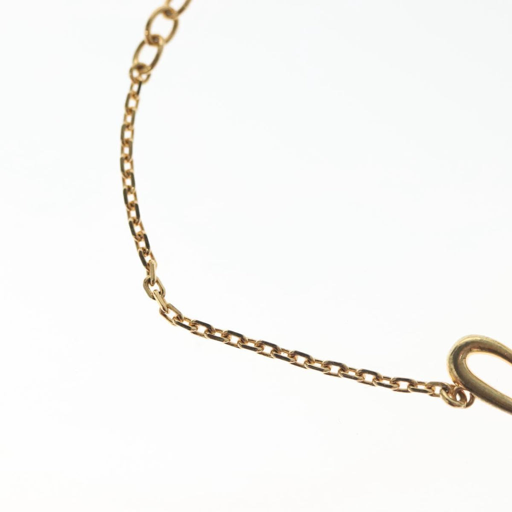 LOUIS VUITTON Brassle Heart Falling in Love Bracelet Gold M00466 LV 136741