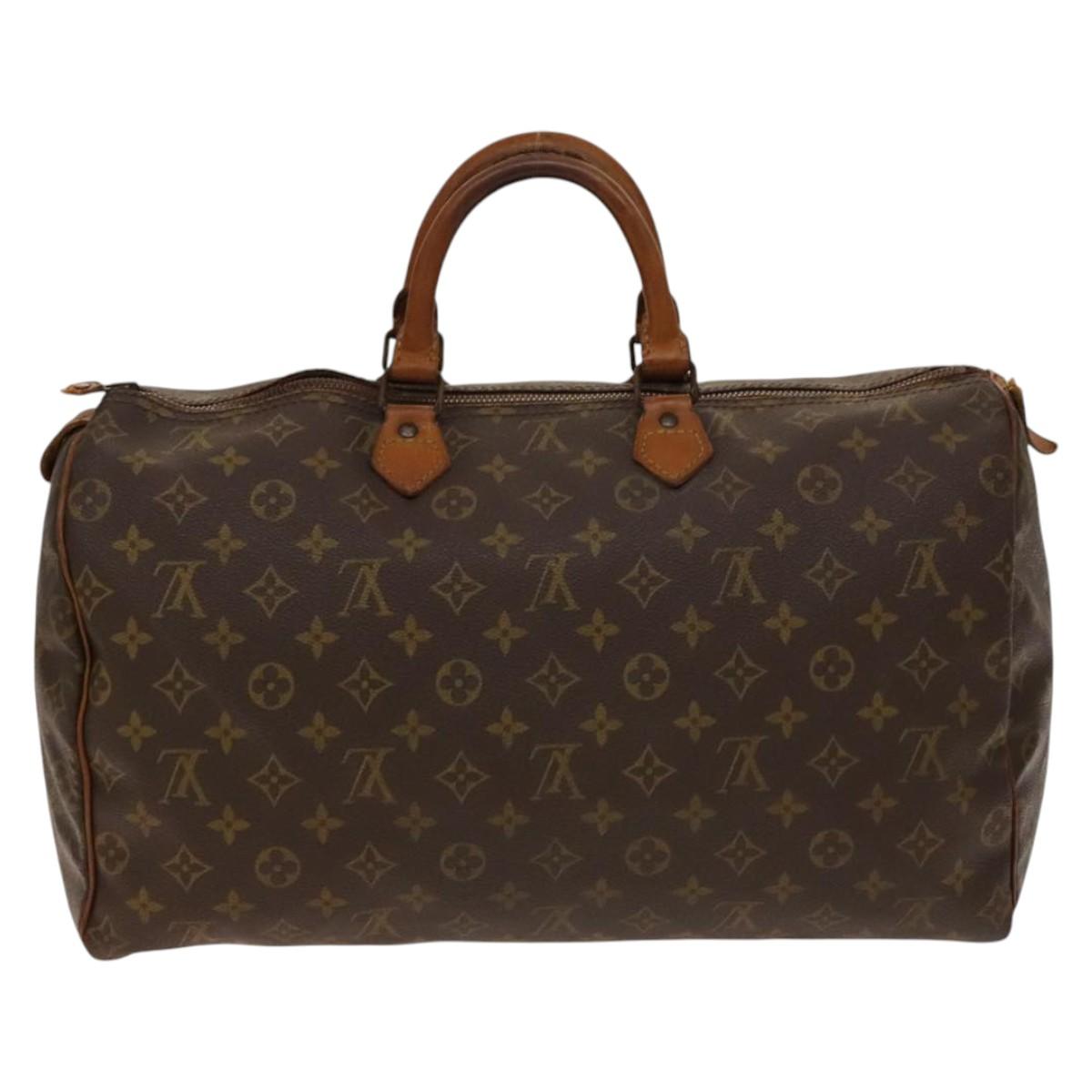 LOUIS VUITTON Monogram Speedy 40 Hand Bag M41522 LV 136841