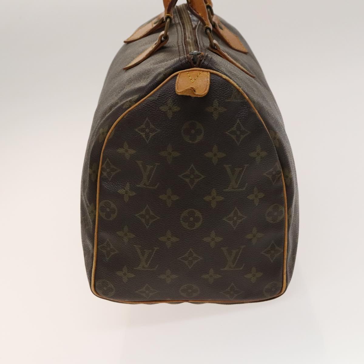 LOUIS VUITTON Monogram Speedy 35 Hand Bag M41524 LV 136864