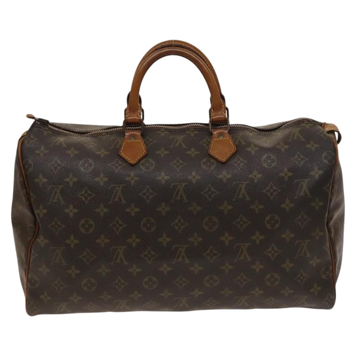 LOUIS VUITTON Monogram Speedy 40 Hand Bag M41522 LV 136865