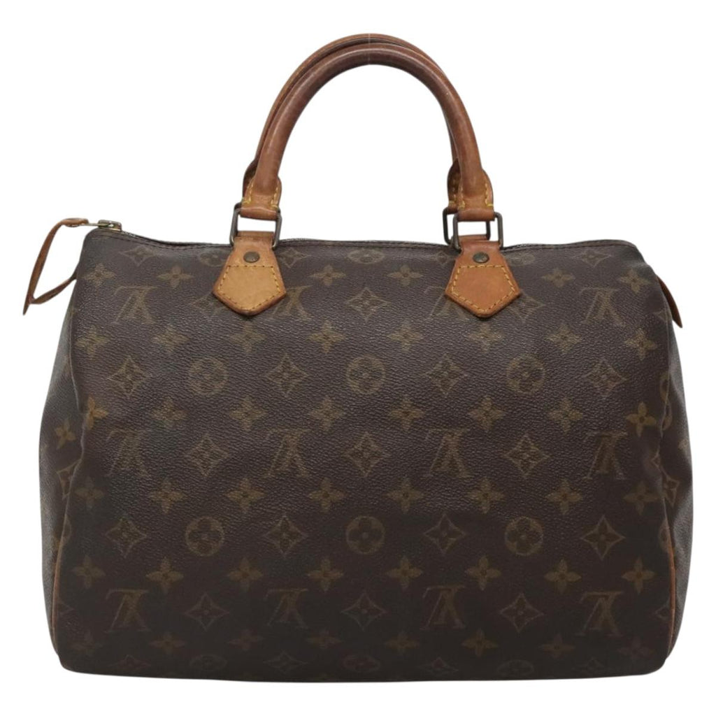 LOUIS VUITTON Monogram Speedy 30 Hand Bag M41526 LV 136899