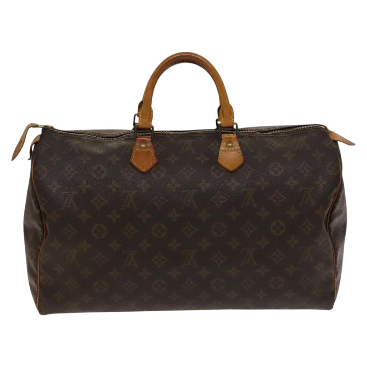 LOUIS VUITTON Monogram Speedy 40 Hand Bag M41522 LV 136901